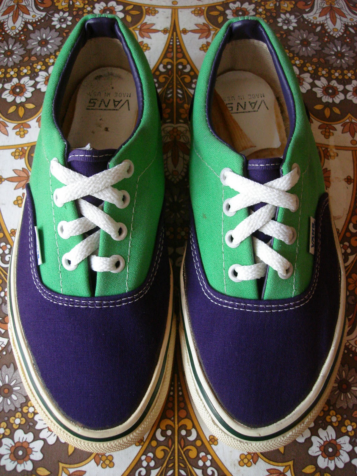 Purple green 2025 vans